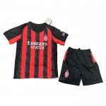 Camiseta AC Milan Primera Nino 2025-2026
