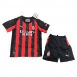 Camiseta AC Milan Primera Nino 2025-2026