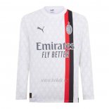 Camiseta AC Milan Segunda Manga Larga 2023-2024