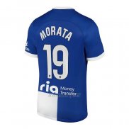 Camiseta Atletico Madrid Jugador Morata Segunda 2023-2024