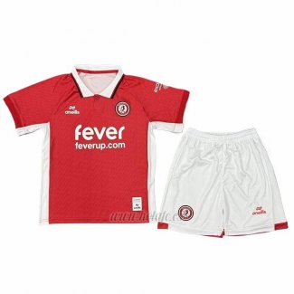 Camiseta Bristol City Primera Nino 2025-2026