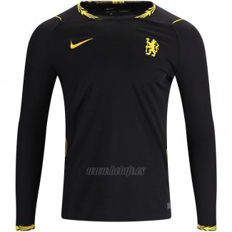 Camiseta Chelsea Segunda Manga Larga 2026-2027