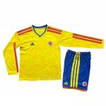 Camiseta Colombia Primera Manga Larga Nino 2026