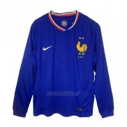 Camiseta Francia Primera Manga Larga 2024