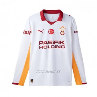 Camiseta Galatasaray Segunda Manga Larga 2025-2026