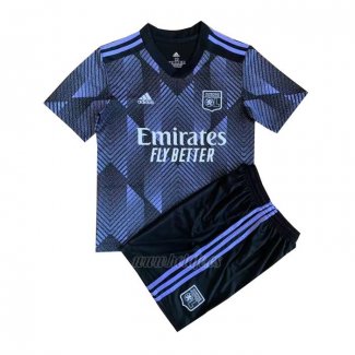 Camiseta Lyon Tercera Nino 2022-2023