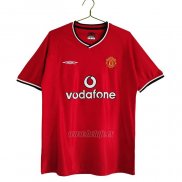 Camiseta Manchester United Primera Retro 00-02