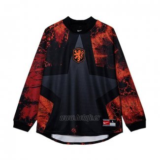 Camiseta Paises Bajos Portero Manga Larga 2025