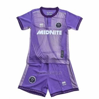 Camiseta Sheffield United Tercera Nino 2025-2026