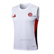 Camiseta de Entrenamiento Bayern Munich Sin Mangas 2025-2026 Blanco