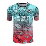 Camiseta de Entrenamiento Real Madrid Dragon 2024-2025 Verde y Rojo