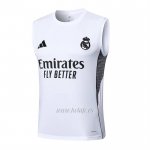 Camiseta de Entrenamiento Real Madrid Sin Mangas 2025-2026 Blanco
