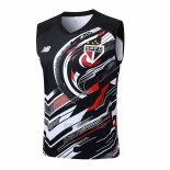 Camiseta de Entrenamiento Sao Paulo Sin Mangas 2025-2026 Negro