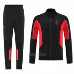 Chandal de Chaqueta del AC Milan Nino 2025-2026 Negro