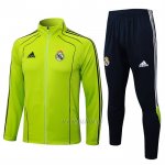 Chandal de Chaqueta del Real Madrid Nino 2025-2026 Verde