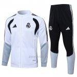 Chandal de Chaqueta del Real Madrid Nino 2026-2027 Blanco