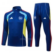 Chandal de Sudadera del Arsenal 2025-2026 Azul