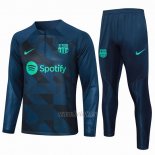 Chandal de Sudadera del Barcelona 2023-2024 Azul