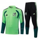 Chandal de Sudadera del Mexico Nino 2026-2027 Verde