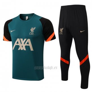 Chandal del Liverpool Manga Corta 2022-2023 Verde