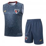 Chandal del Sao Paulo Sin Mangas 2025-2026 Gris