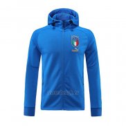 Chaqueta con Capucha del Italia 2022-2023 Azul