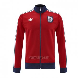 Chaqueta del Arsenal 2024-2025 Rojo Negro