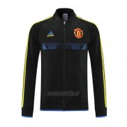 Chaqueta del Manchester United 2021-2022 Negro y Azul