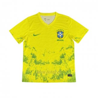 Tailandia Camiseta Brasil Special 2025-2026 Amarillo