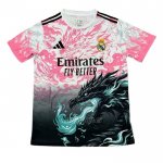 Tailandia Camiseta Real Madrid Dragon 2025-2026 Rosa Negro