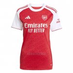 Camiseta Arsenal Primera Mujer 2025-2026