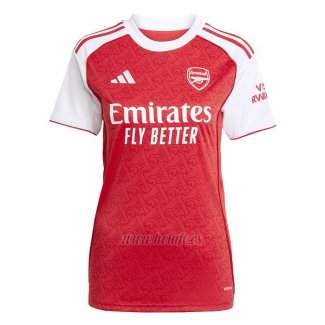 Camiseta Arsenal Primera Mujer 2025-2026
