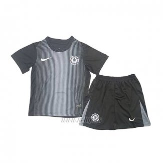 Camiseta Chelsea Portero Nino 2025-2026 Negro
