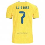 Camiseta Colombia Jugador Luis Diaz Primera 2026