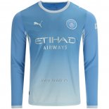 Camiseta Manchester City Primera Manga Larga 2026-2027