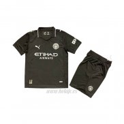 Camiseta Manchester City Tercera Nino 2025-2026