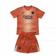 Camiseta Paris Saint-Germain Portero Nino 2025-2026 Naranja