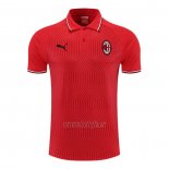 Camiseta Polo del AC Milan 2022-2023 Rojo