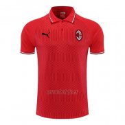 Camiseta Polo del AC Milan 2022-2023 Rojo