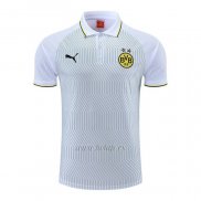 Camiseta Polo del Borussia Dortmund 2022-2023 Blanco y Verde