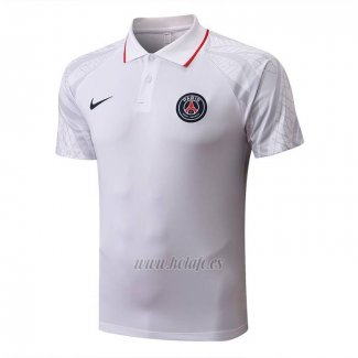 Camiseta Polo del Paris Saint-Germain 2022-2023 Blanco