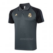 Camiseta Polo del Real Madrid 2023-2024 Gris