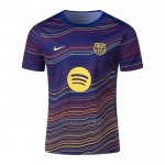 Camiseta Pre Partido del Barcelona 2025-2026 Azul