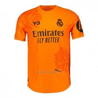 Camiseta Real Madrid Y-3 Portero 2024 Naranja
