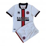 Camiseta Sheffield United Segunda Nino 2022-2023