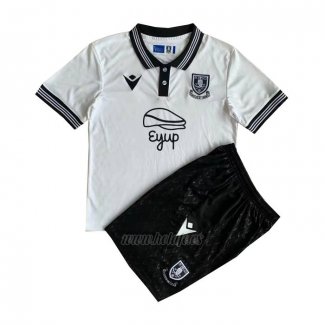 Camiseta Sheffield Wednesday Segunda Nino 2023-2024