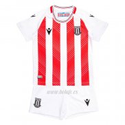 Camiseta Stoke City Primera Nino 2022-2023