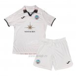 Camiseta Swansea City Primera Nino 2022-2023