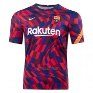 Camiseta de Entrenamiento Barcelona 2020-21 Rojo