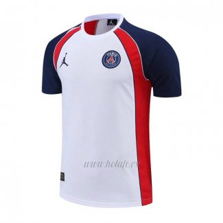 Camiseta de Entrenamiento Paris Saint-Germain Jordan 2022-2023 Blanco